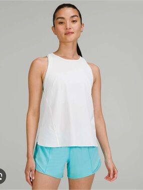 Lululemon Lightweight Stretch Tank with Back Design (Ivory)